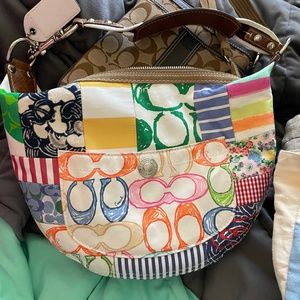 Coach patchwork purse